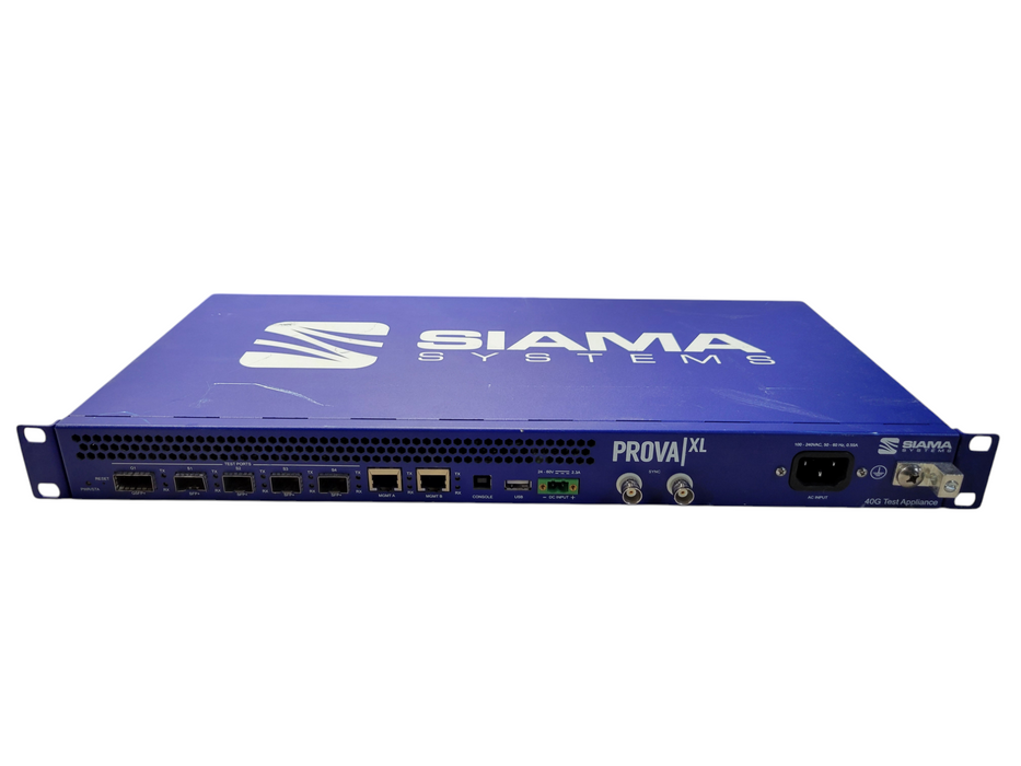 Siama Systems PROVA-XL 40G Ethernet/IP Network Test Appliance