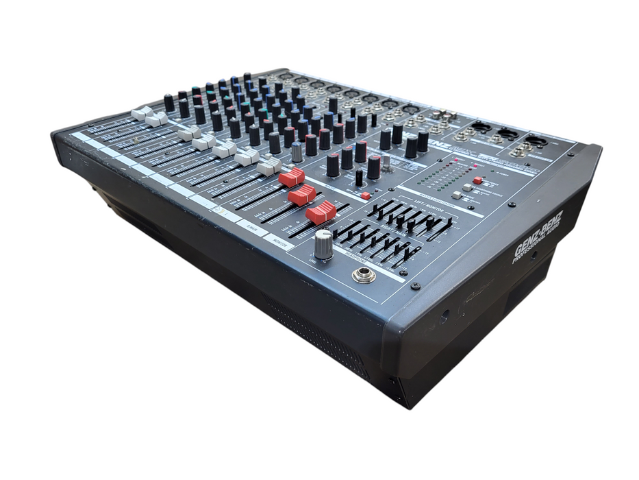 GENZ-BENZ MX TEN800D 10-CH 800W POWERED MIXER READ