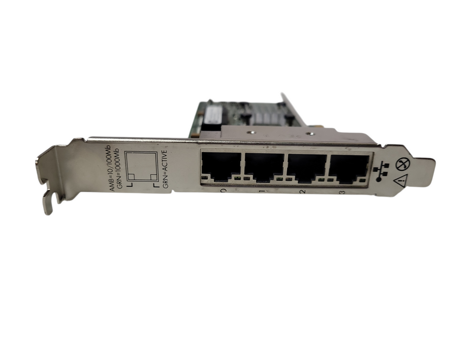 HP HPE 331T PCIe 1Gb 4-Port RJ45 1G Base-T NIC Adapter 649871-001 647592-001