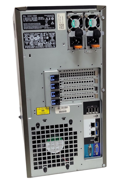 DELL PE T340, Xeon E-2174G 3.80GHz, 32GB DDR4, PERC H330, 4x 4TB SAS HDDs 2x PSU