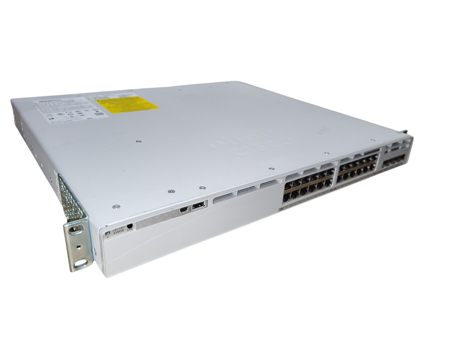 Cisco Catalyst C9300L-24P-4G-E 24-Port PoE+ Network Switch w/ 1x PSU