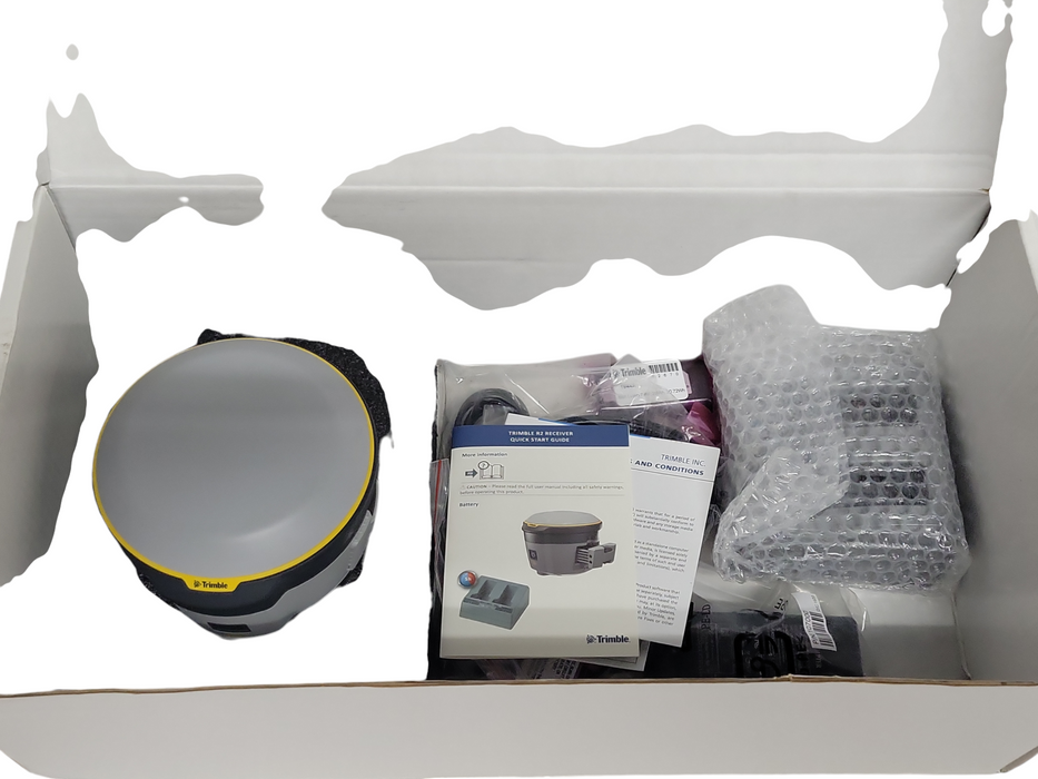 Open-Box Trimble R2 GNSS Receiver 99020-01 w/ batteries, charger, and power adap