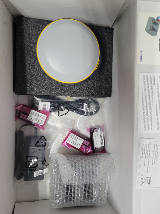 Open-Box Trimble R2 GNSS Receiver 99020-01 w/ batteries, charger, and power adap