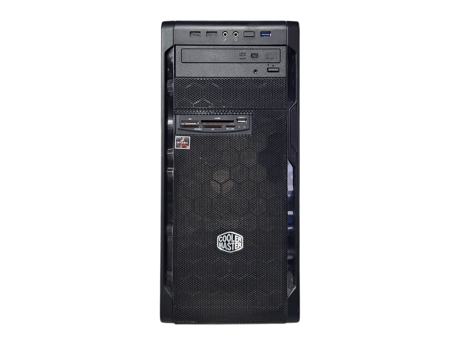 Custom PC, Gigabyte B550M-DS3H, Ryzen 5 3600 CPU, 16GB DDR4, 256GB NVMe, GTX1060