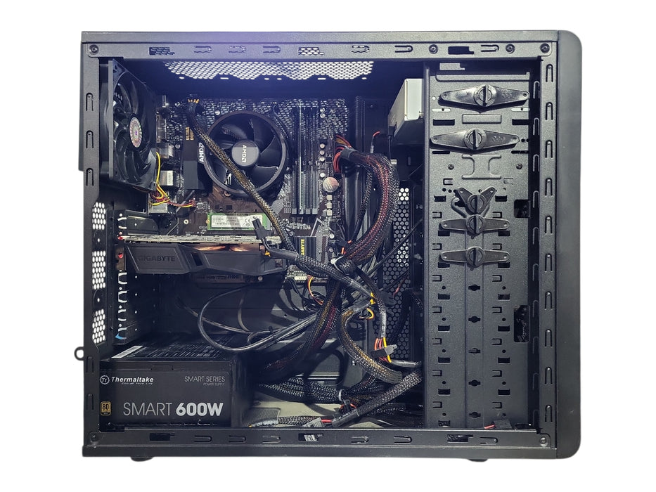 Custom PC, Gigabyte B550M-DS3H, Ryzen 5 3600 CPU, 16GB DDR4, 256GB NVMe, GTX1060