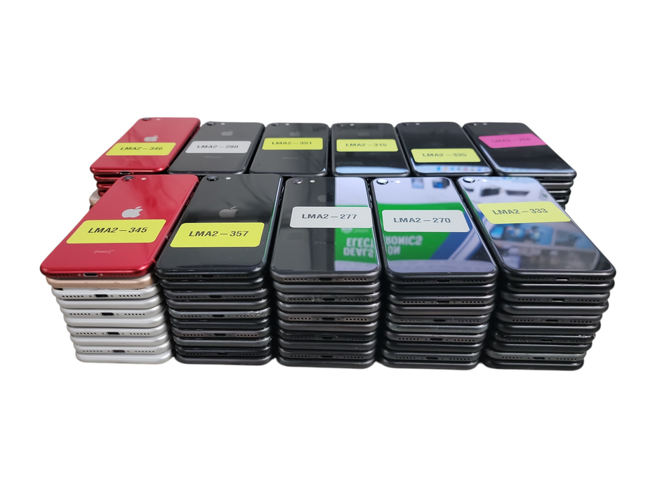 Lot of 110x Apple iPhone 8 / SE2 [A1905 / A2275 | B/C Condition][LMA2-5]