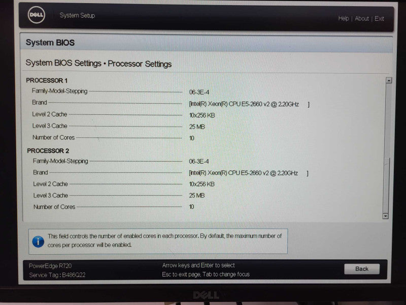 Dell R720 2U 8x 3.5\\" | 2x Xeon E5-2660 v2 @ 2.2GHz 10C, 128GB DDR3, H310 Mini $