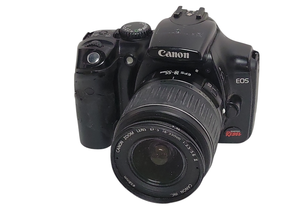 Canon DS6041 EOS Digital Rebel Camera 18-55mm Lens, No Battery/Charger/CF card