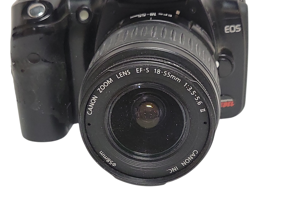 Canon DS6041 EOS Digital Rebel Camera 18-55mm Lens, No Battery/Charger/CF card