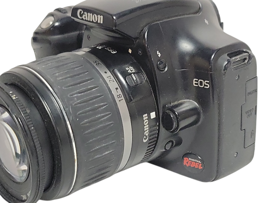 Canon DS6041 EOS Digital Rebel Camera 18-55mm Lens, No Battery/Charger/CF card