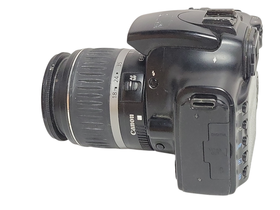 Canon DS6041 EOS Digital Rebel Camera 18-55mm Lens, No Battery/Charger/CF card
