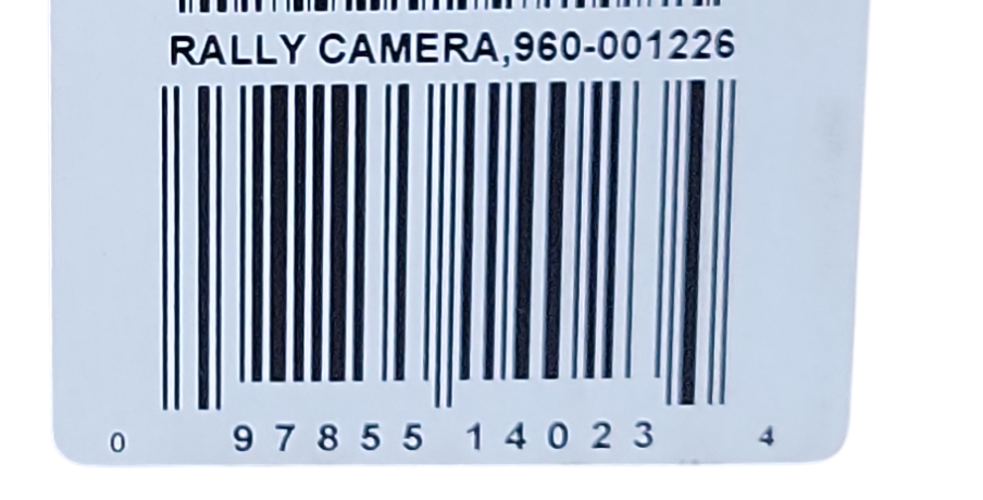 Logitech Rally Camera V-R0010 860-000551 with remote, power adapter and cables