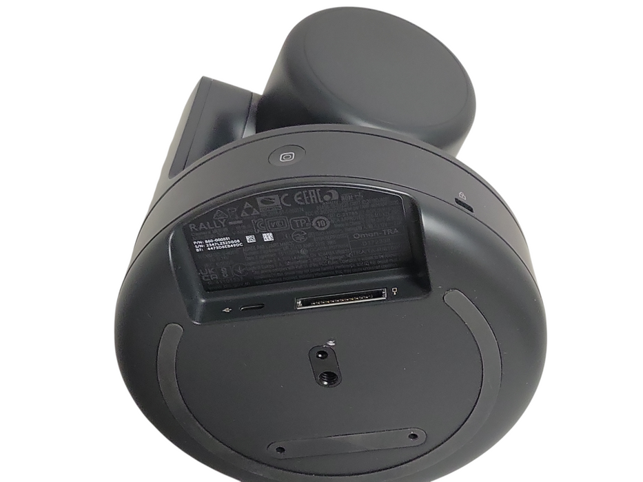 Logitech Rally Camera V-R0010 860-000551 with remote, power adapter and cables