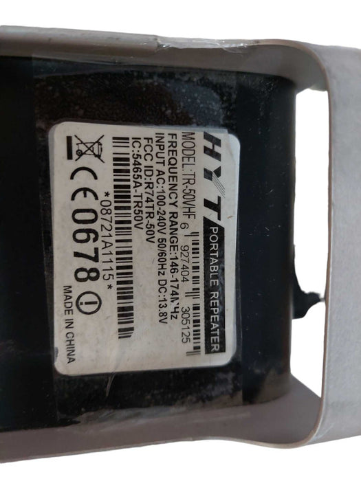 HYT TR-50VHF Portable Repeater =