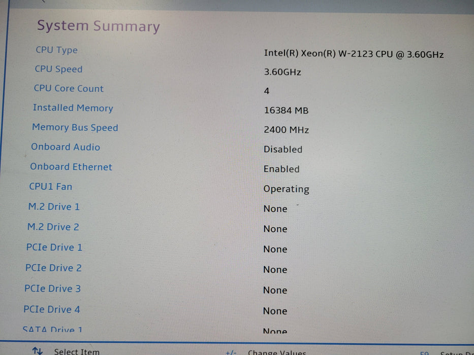 Lenovo ThinkStation P520 | Xeon W-2123 @5.60GHz 16GB DDR4 | NO HDD
