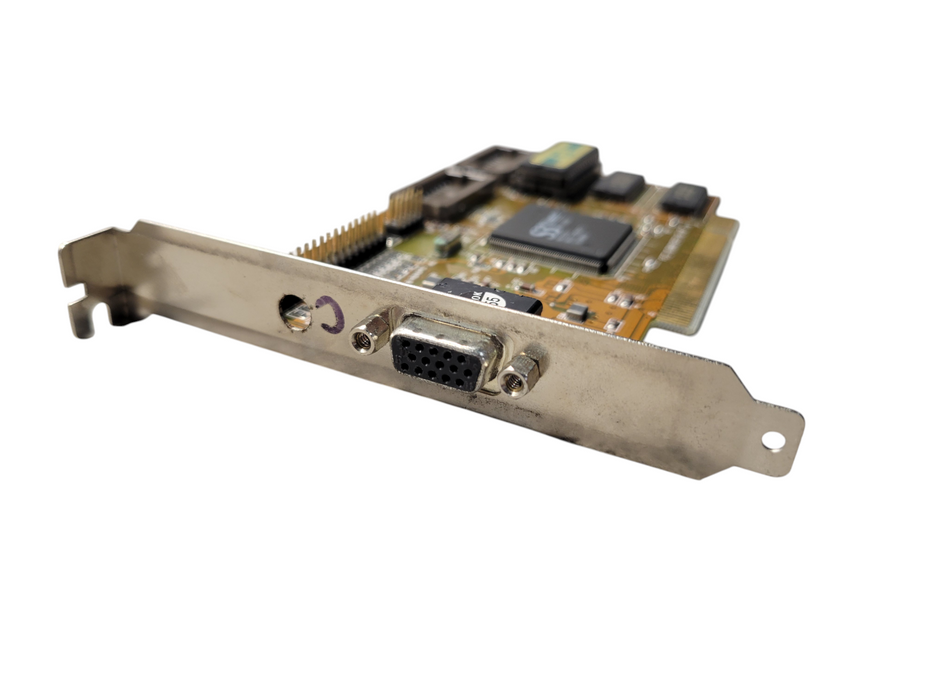 Vintage PCI Video Card S3 Trio64V+ VGA P1E3BF