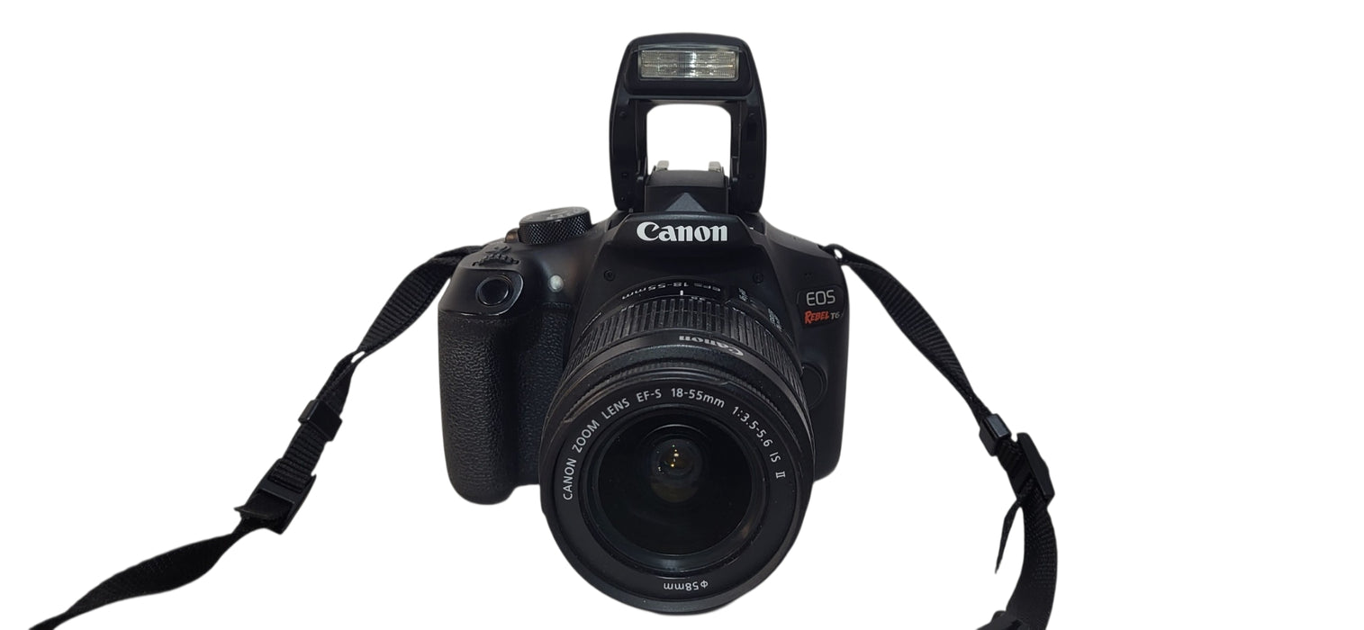 Canon EOS Rebel T6 18.0MP Digital SLR Camera W/ Lens