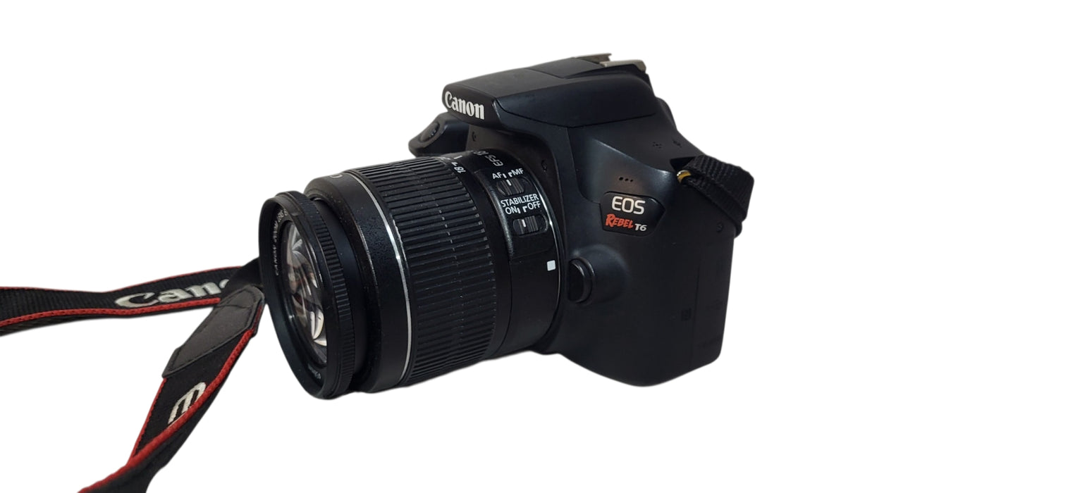 Canon EOS Rebel T6 18.0MP Digital SLR Camera W/ Lens