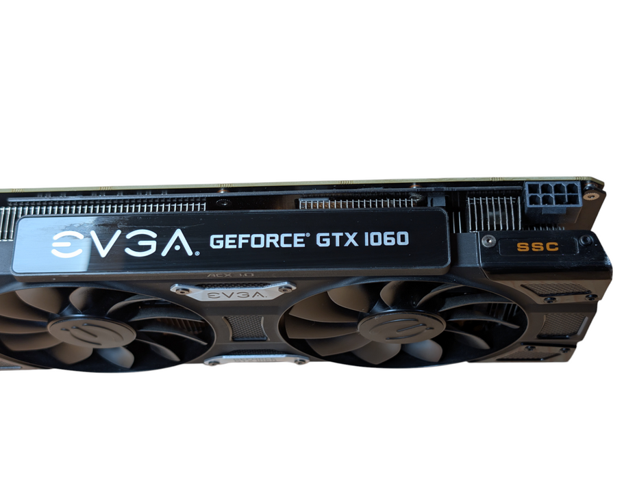 EVGA NVIDIA GeForce GTX 1060 SSC 6GB GPU 06G-P4-6267-KR