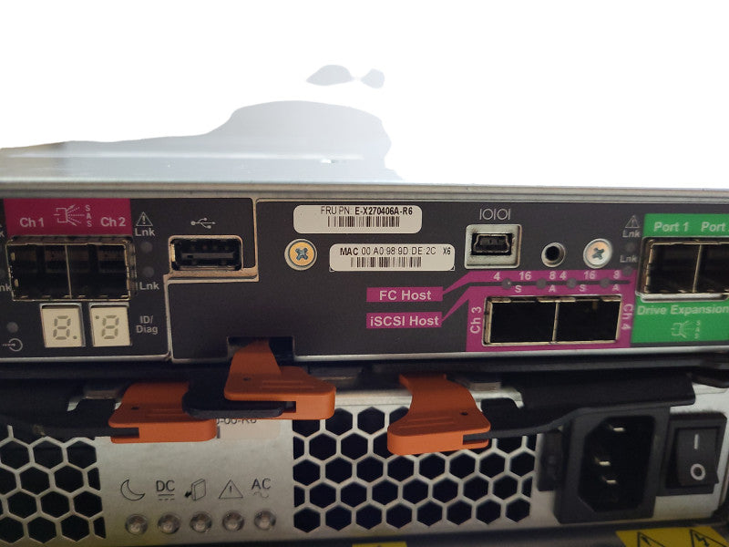 NetApp 0892 class 5350 Drive Array 24x 3.5\\" w/ 2x E-X270406A-R6 controller  $