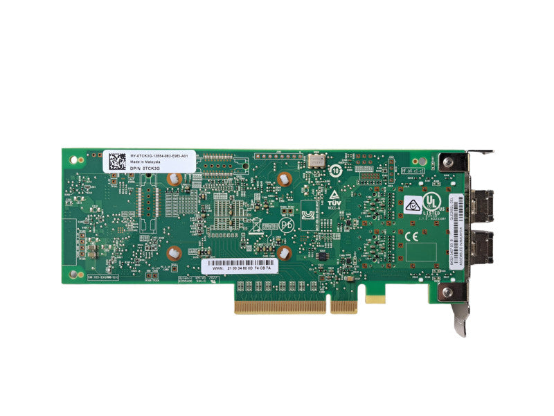 Dell Qlogic QLE2692L-DEL Dual Port 16GB Fibre Channel Low Profile