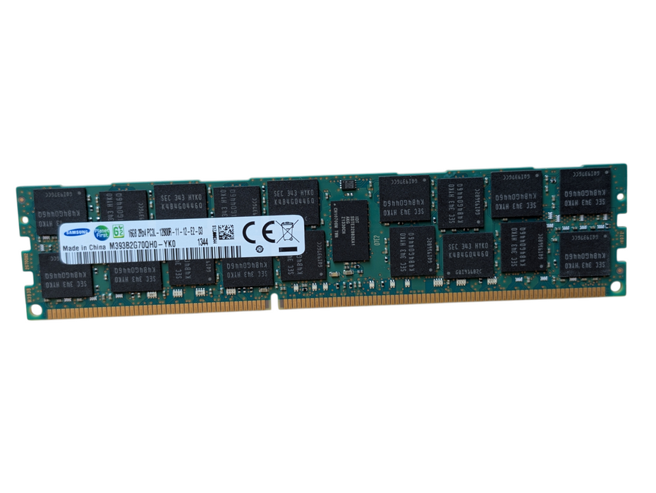 16GB DDR3 Server RAM Memory Module Samsung 16GB 2Rx4 PC3L-12800R-11-12-E2-D3