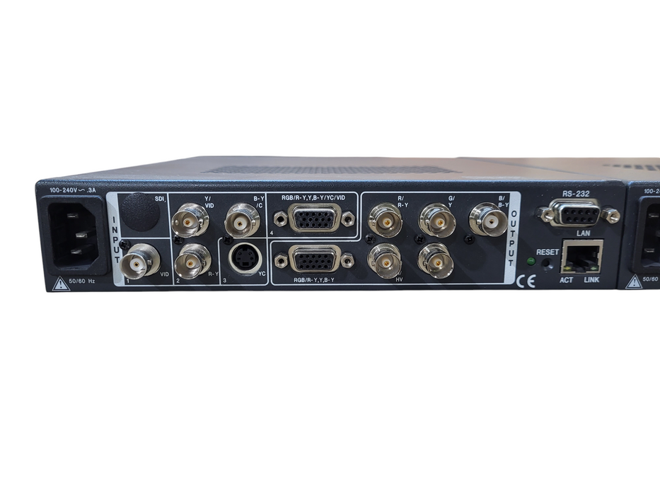 Lot of 2x Extron DVS 304 Video and RGB Scaler READ