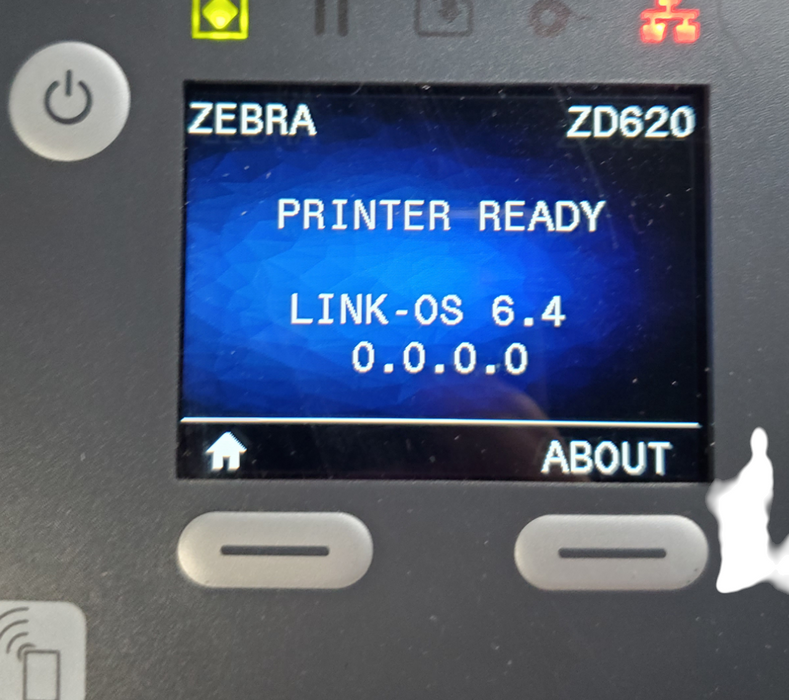 Zebra ZD620 LCD Thermal Transfer Label Printer - ZD62142-T01L01EZ *READ*