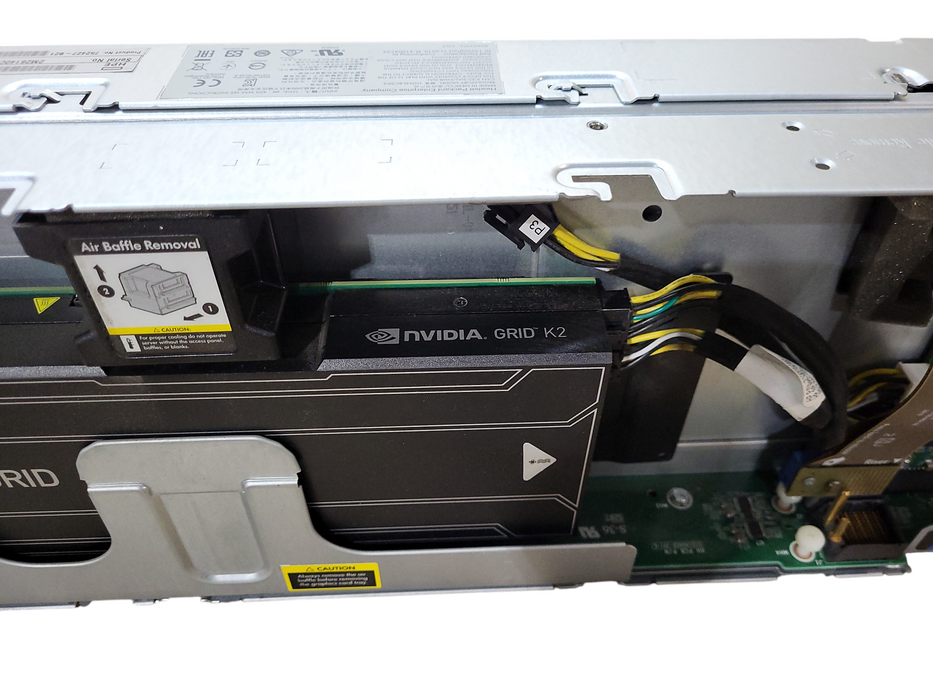 HP ProLiant BL460c Gen9 2x E5-2637v3 NO HDD/RAM w/ Graphic Expansion GRID K2 GPU