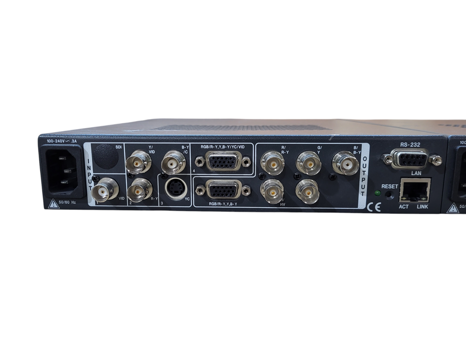 Lot of 2x Extron DVS 304 Video and RGB Scaler READ