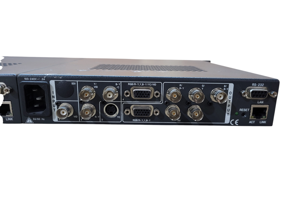 Lot of 2x Extron DVS 304 Video and RGB Scaler READ