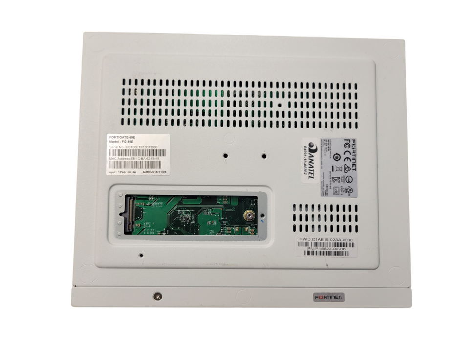 Fortinet Fortigate FG-80E Firewall Network Security Appliance (READ)