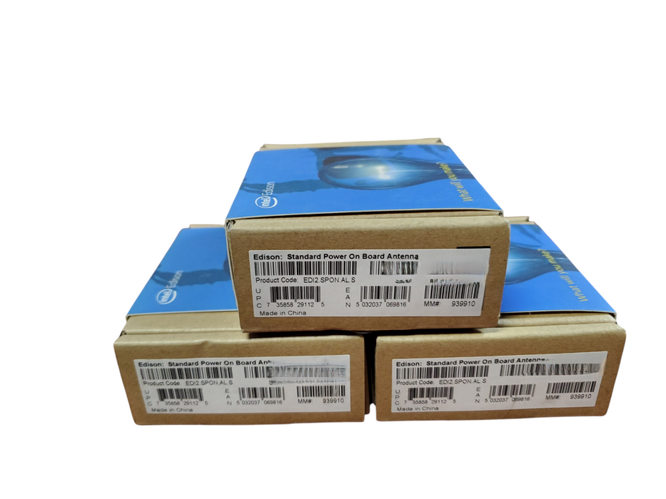 Lot 3x New Open Box - Intel Edison Standard Power On Board Antenna