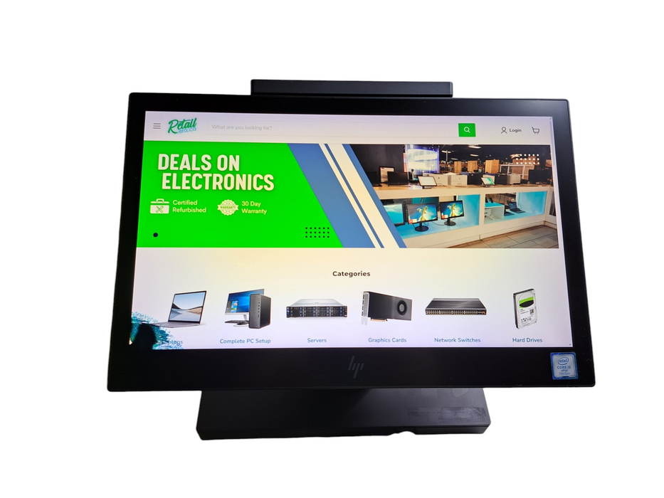HP Engage One AiO Model 145 | Intel Core i5-7300U, 8GB DDR4, 256GB NVMe *READ*