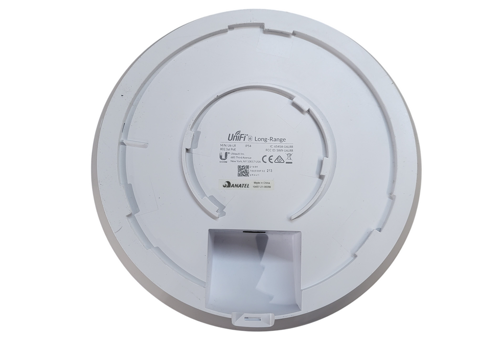 Ubiquiti U6-LR UniFi WiFi 6 Enterprise Ceiling Access Points w/ bracket