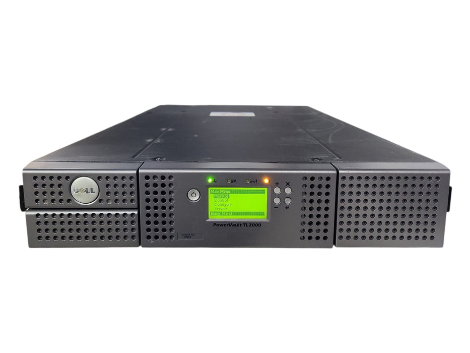 Dell PowerVault TL2000 Tape Library 2U Rackmount Backup System w/ 2x LTO-4
