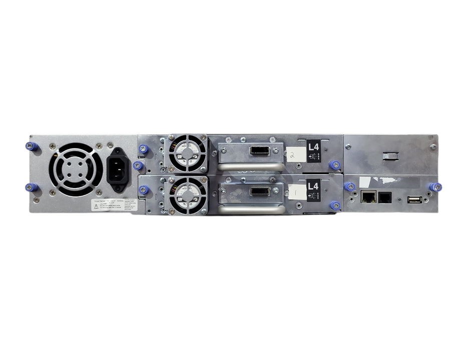 Dell PowerVault TL2000 Tape Library 2U Rackmount Backup System w/ 2x LTO-4