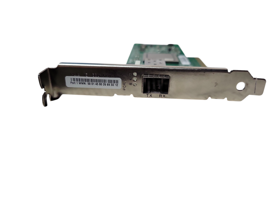 HP QLE2560 Single Port 8GbE PCIe FC HBA Adapter QLE2560-HP With SFP