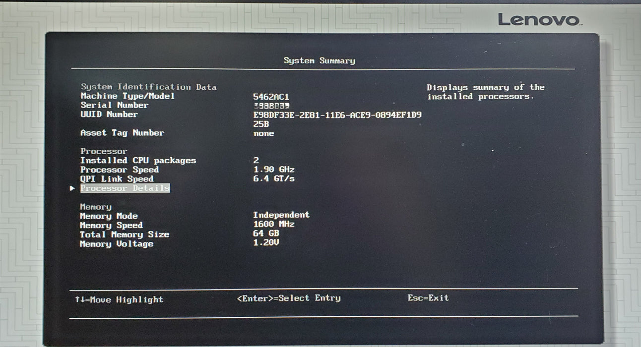 Lenovo System x3650 M5 - 2x Xeon E5-2609 v3, 64GB DDR4, M5210 - No HDD