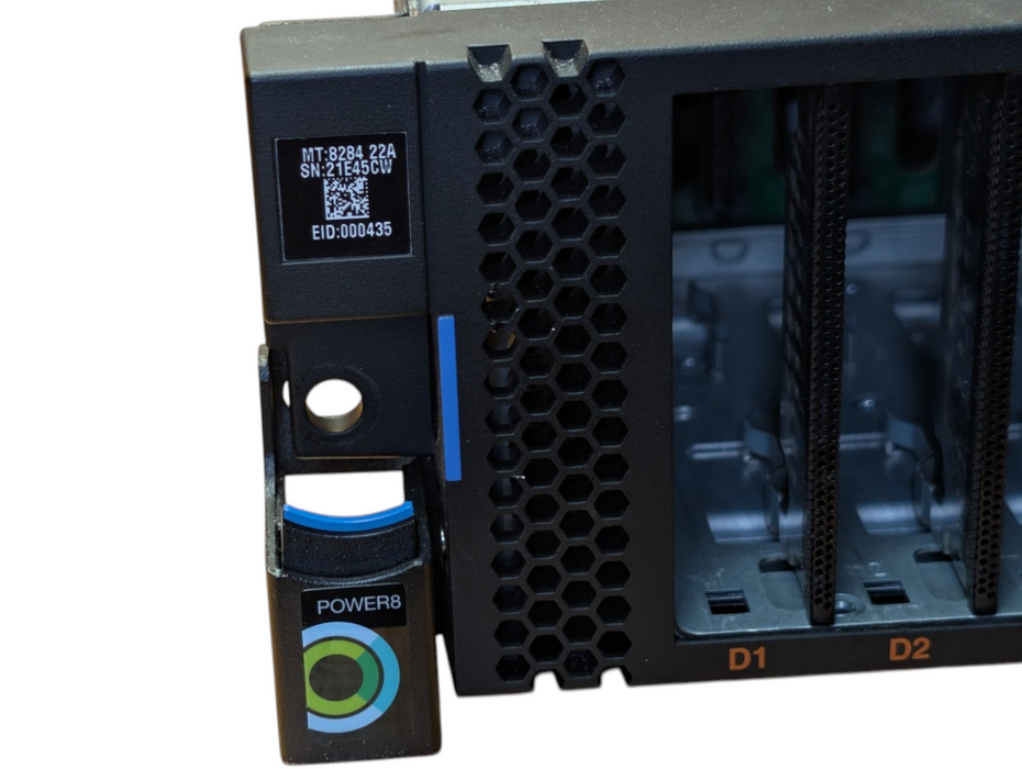 IBM Power 8 Server S822 8284-22A 4 Core 64GB RAM