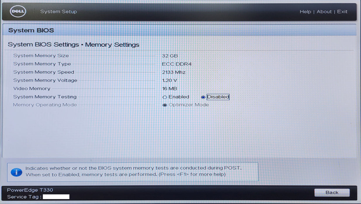 DELL POWEREDGE T330 8x3.5", Pentium G4500, 32GB DDR4, S140, No HDD