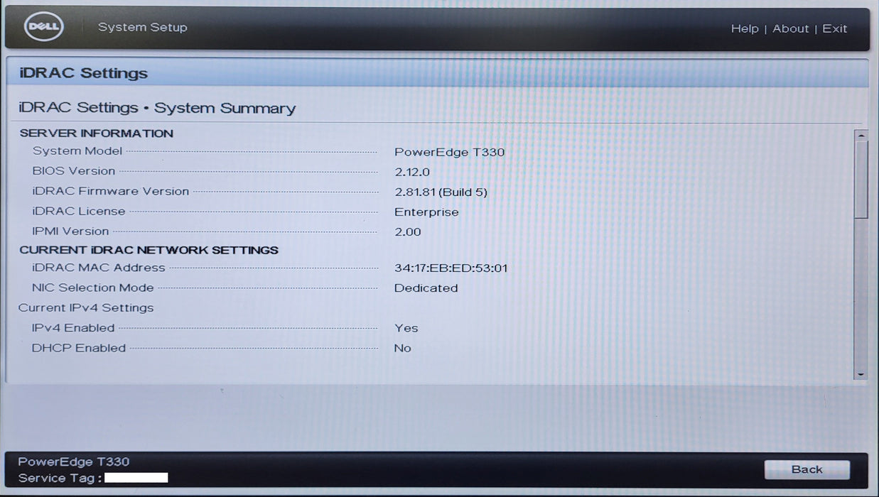 DELL POWEREDGE T330 8x3.5", Pentium G4500, 32GB DDR4, S140, No HDD