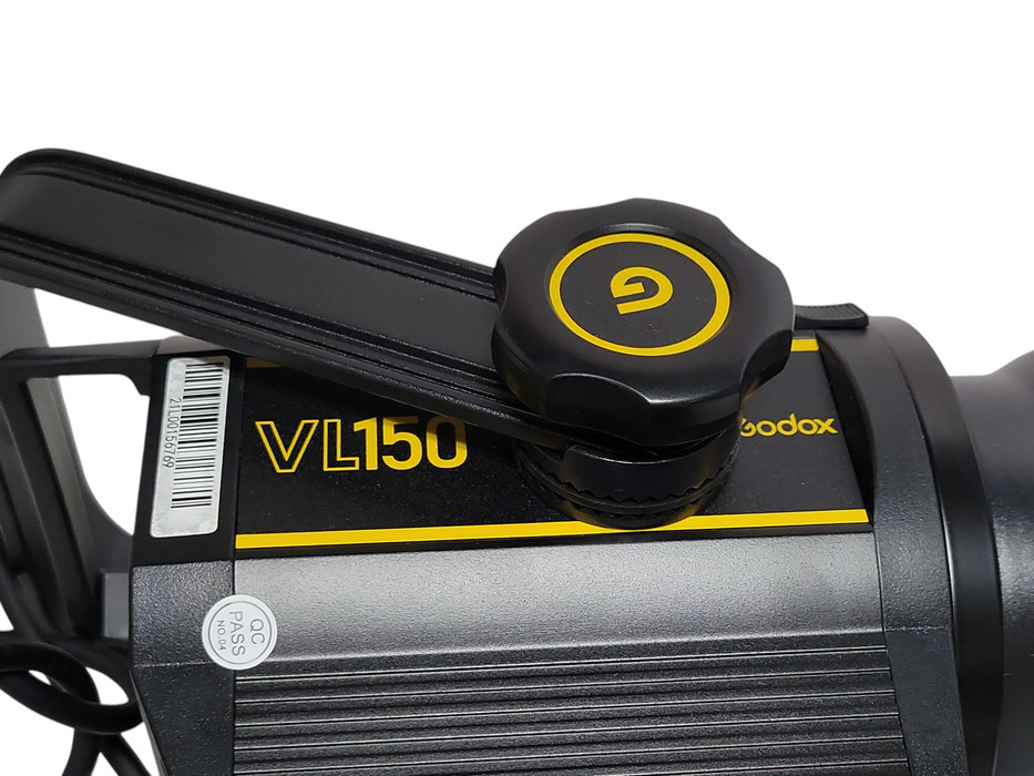 Godox VL150 LED Video Light with VLC150, Power adapter, cables, and Bag