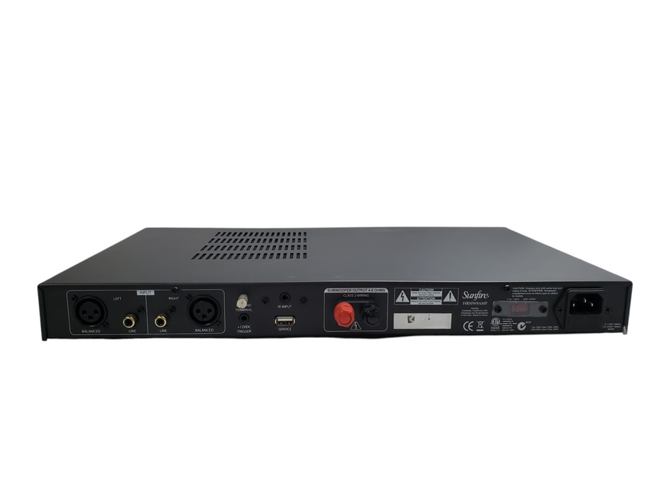 Sunfire HRSIW8AMP Subwoofer Amplifier *READ*