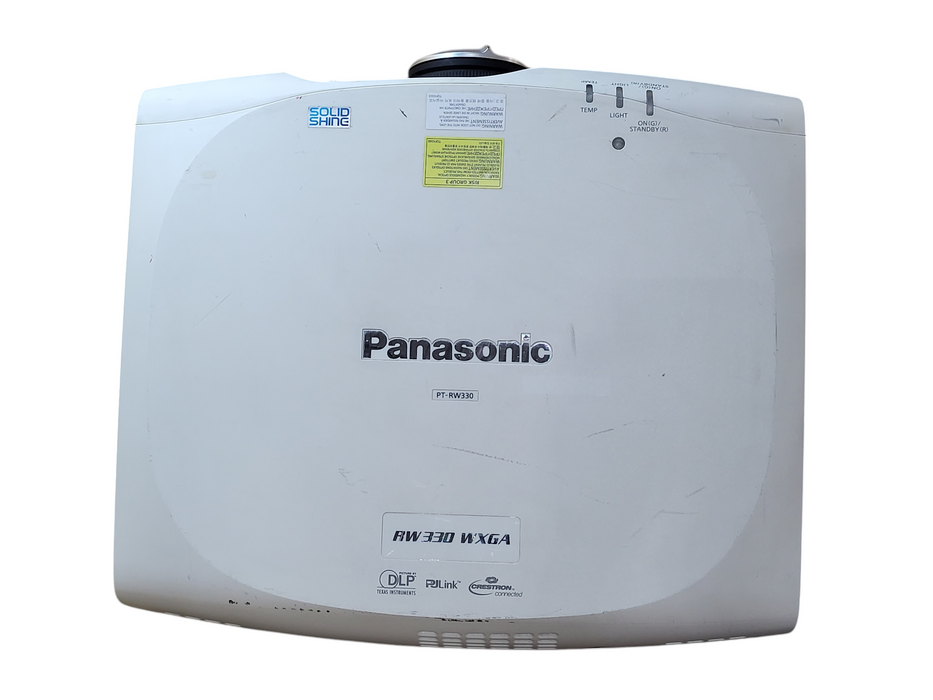 Panasonic PT-RW330U RW 330 WXGA DLP Laser Projector 9875H No remote