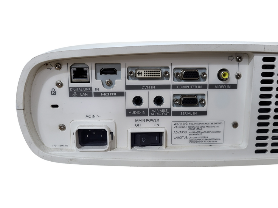 Panasonic PT-RW330U RW 330 WXGA DLP Laser Projector 9875H No remote