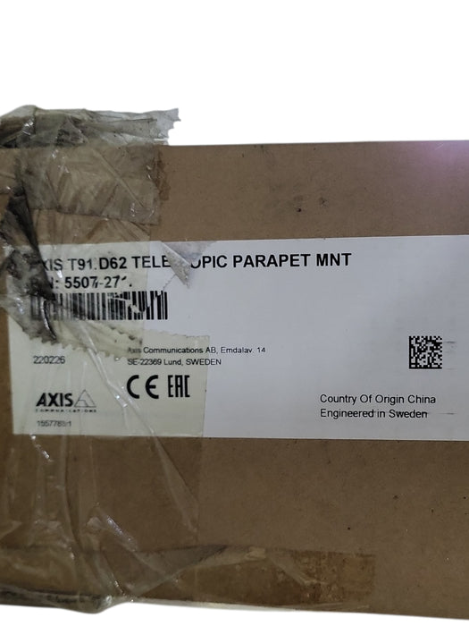 AXIS T91D62 Telescopic Parapet Surveillance Camera Mount 5507-271