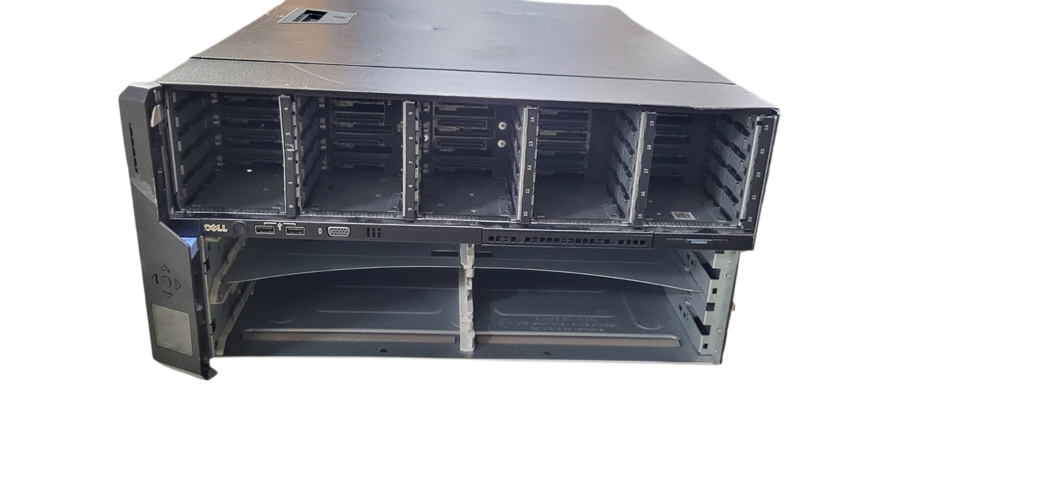 Dell PowerEdge VRTX 25-Bay 2.5" Server Chassis No Blades, No HDD, 4x 1100W