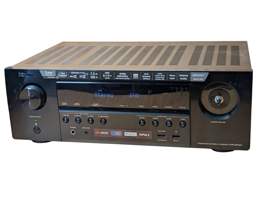 DENON Integrate Network AV Receiver AVER-S750H 7.2 Surround 4K Bluetooth READ
