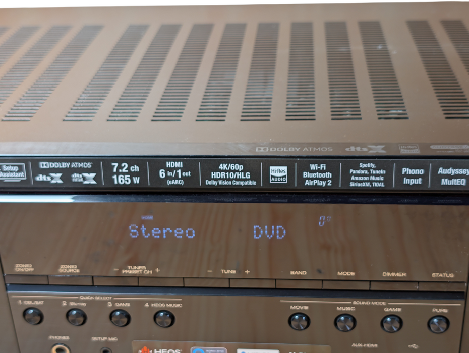 DENON Integrate Network AV Receiver AVER-S750H 7.2 Surround 4K Bluetooth READ